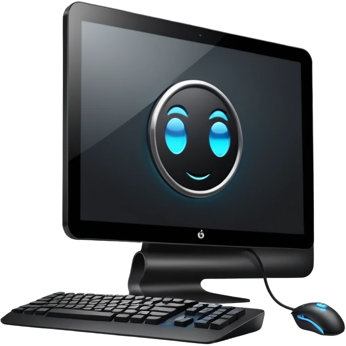 chiếc PC gaming  emoji