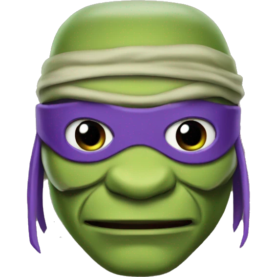 donatello from teenage mutant ninja turtles emoji