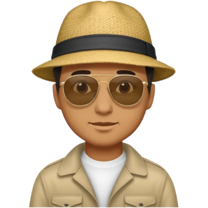 The man need to standing up emoji