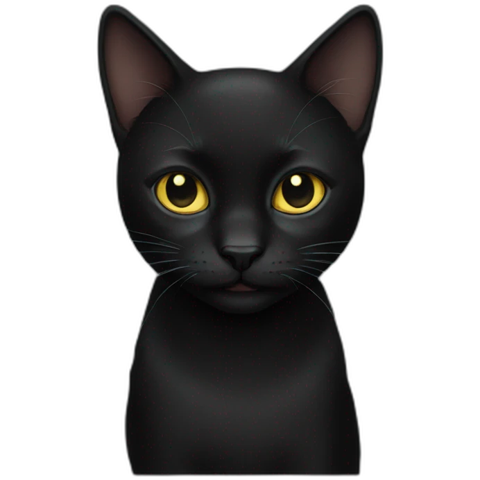 black cat emoji