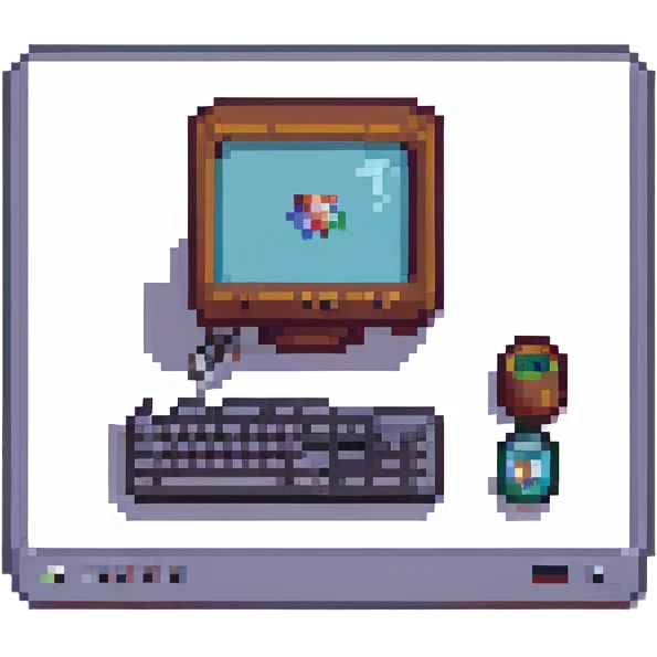 computer retro-tech aesthetic emoji