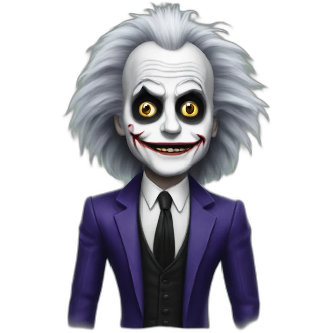Emanuel Macron X beetlejuice emoji