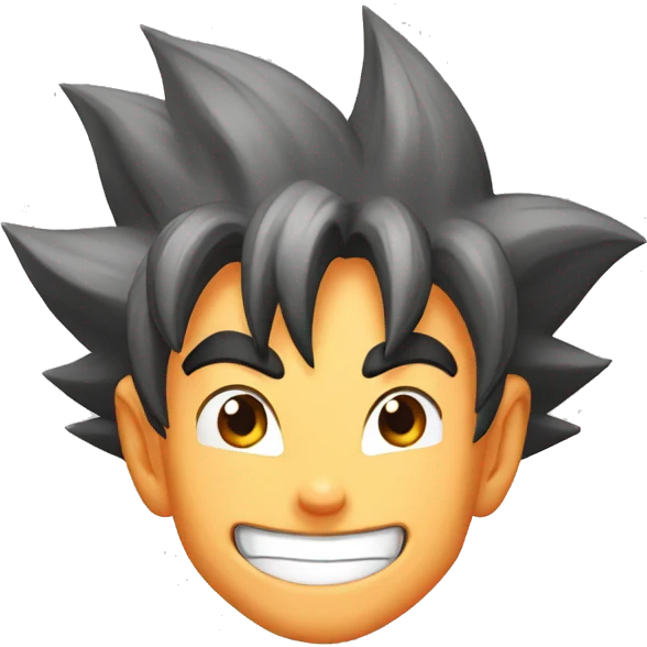 Goku happy emoji