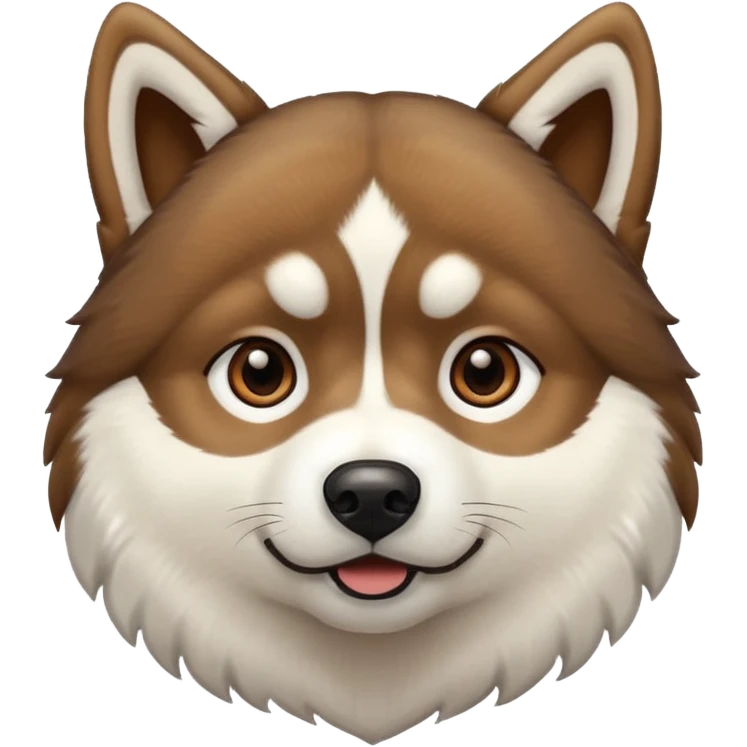 Un husky emoji