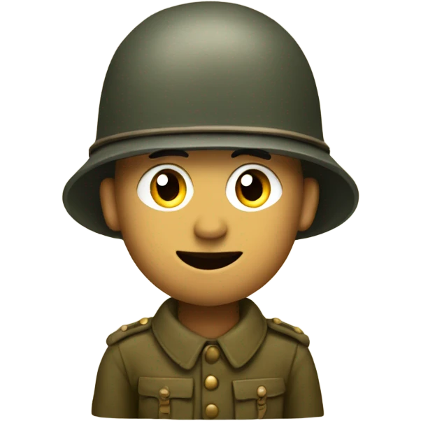 A ww1 soldier emoji