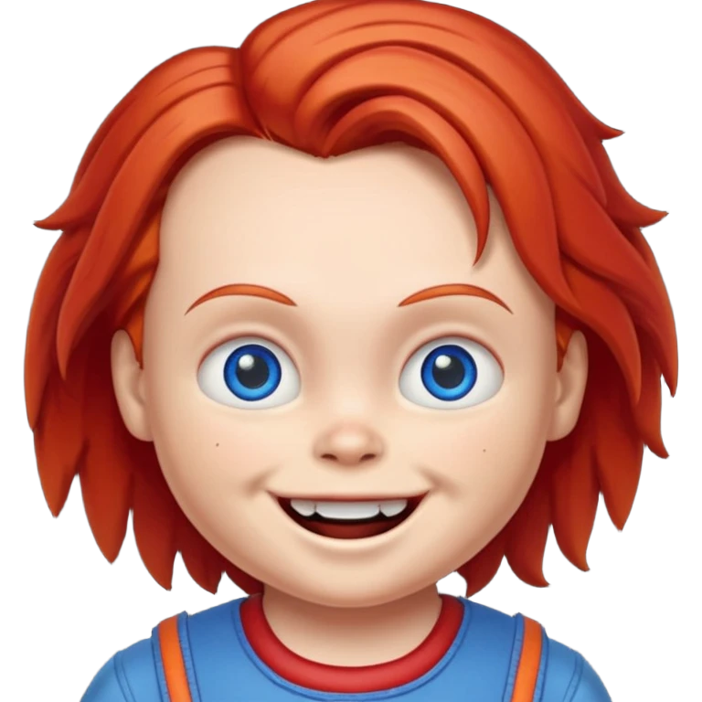 Un emojin de chuky emoji