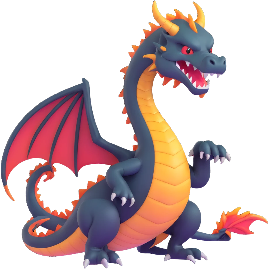 fierce dragon emoji