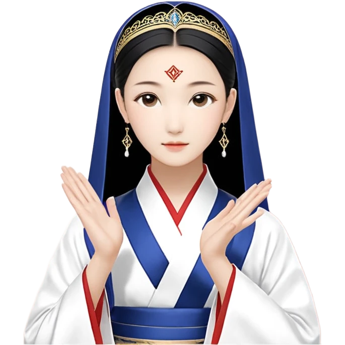一个长发的女生手上拿着很多seventeen的专辑多到要跌到地上了 emoji