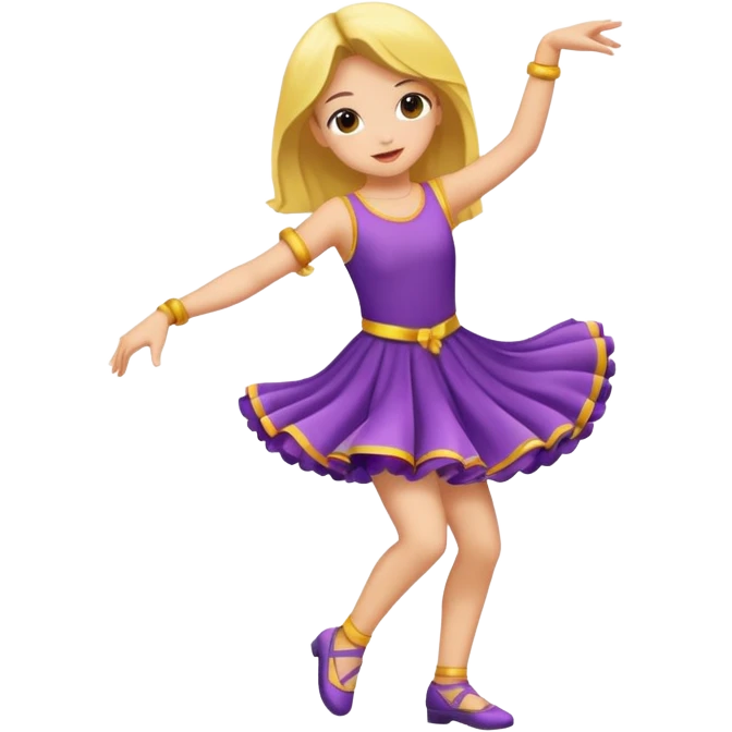 A girl dancing in lush life emoji
