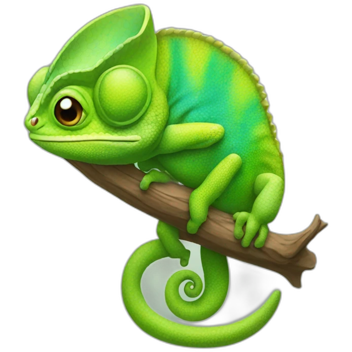 Chameleon emoji