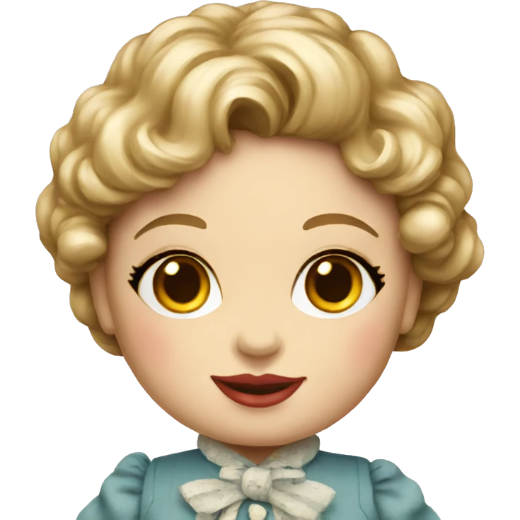 vintage doll emoji
