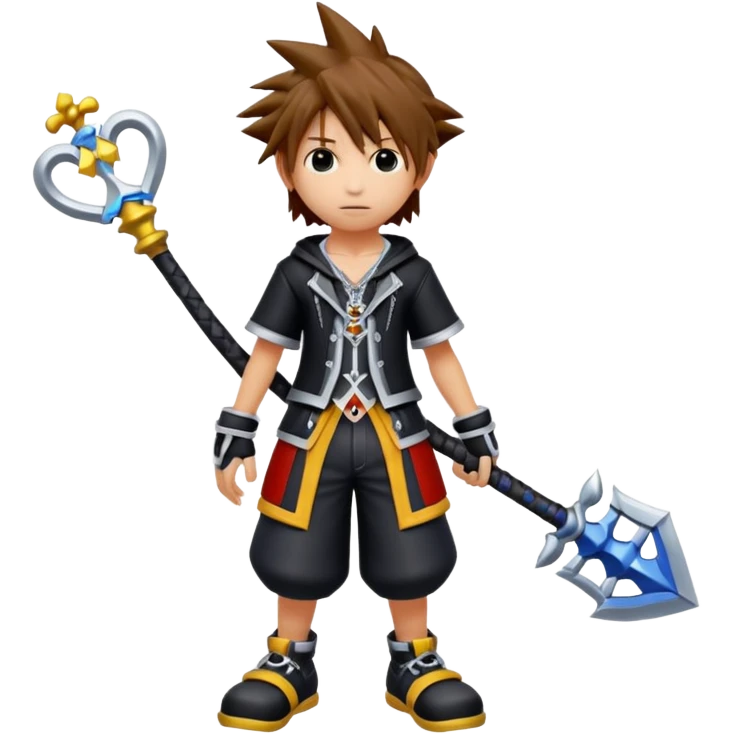 sora de kingdom hearts emoji