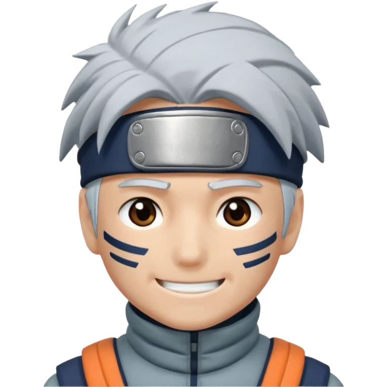 Kakashi from Naruto emoji