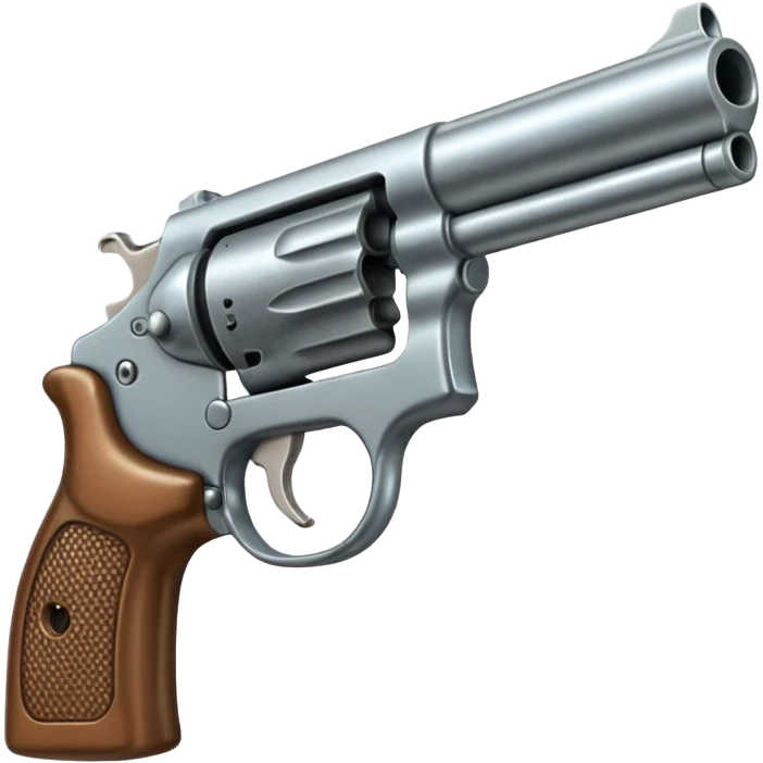 Mouth open with gun on it emoji