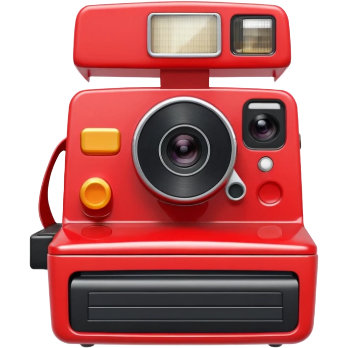 red Instant Camera emoji