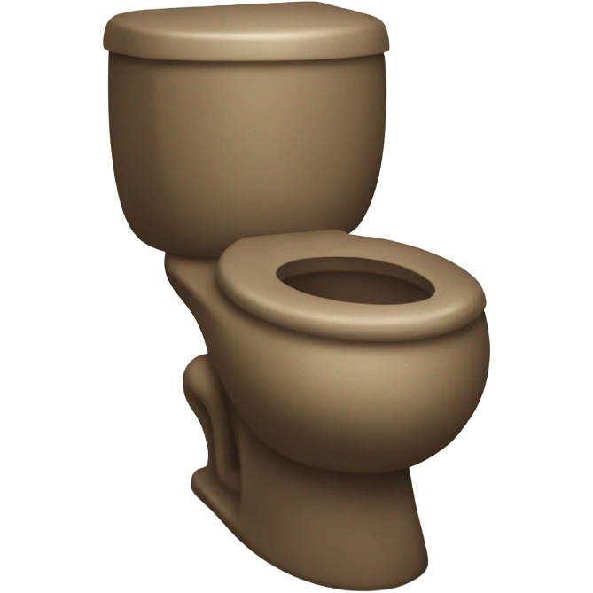 poop in toilet emoji