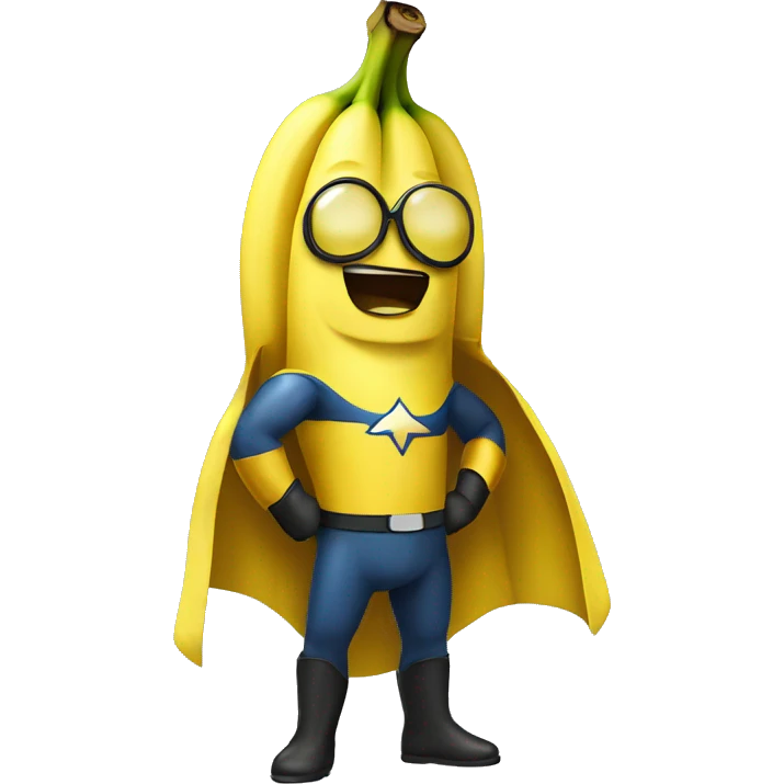 banana superhero emoji