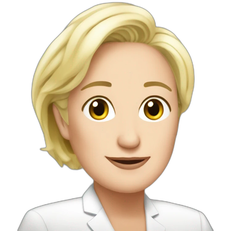 Mar8ne le pen emoji