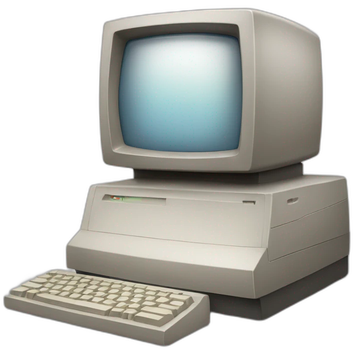 old apple computer emoji