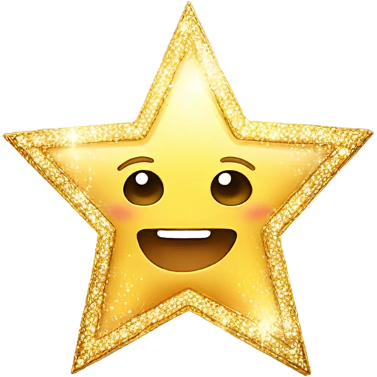 Sparkles star  emoji