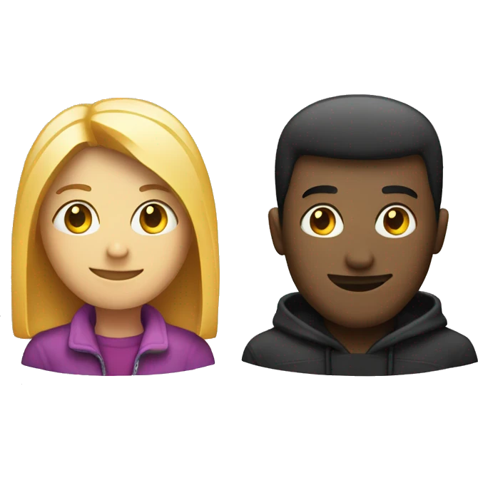 Friendly person and a hacker  emoji
