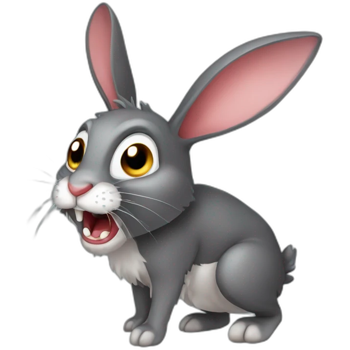 ravenous rabid rabbit emoji
