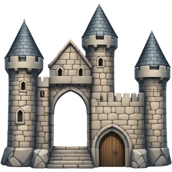 old castle  emoji