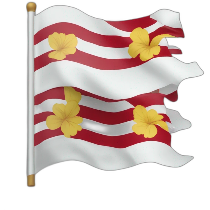 drapeau de la région Bretagne emoji
