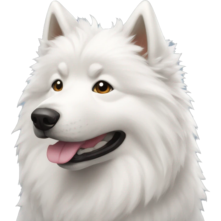 perro samoyedo emoji