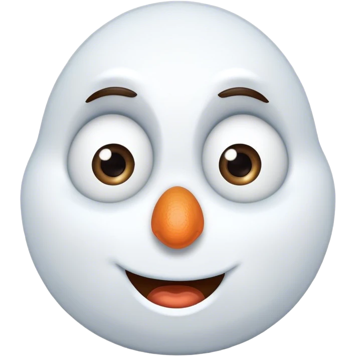 Olaf der bekifft ist emoji
