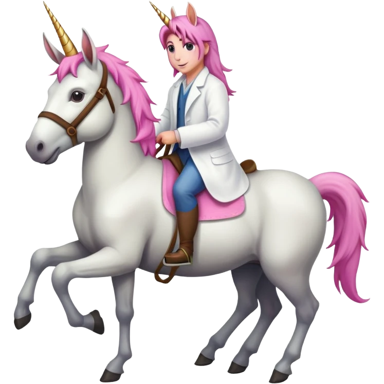 unicorn riding a donkey emoji