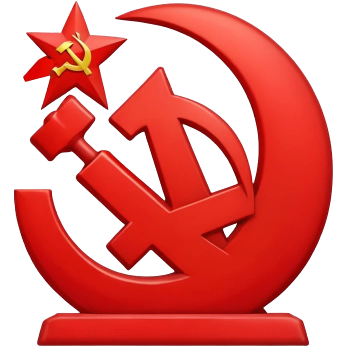 pure logo of communist party emoji