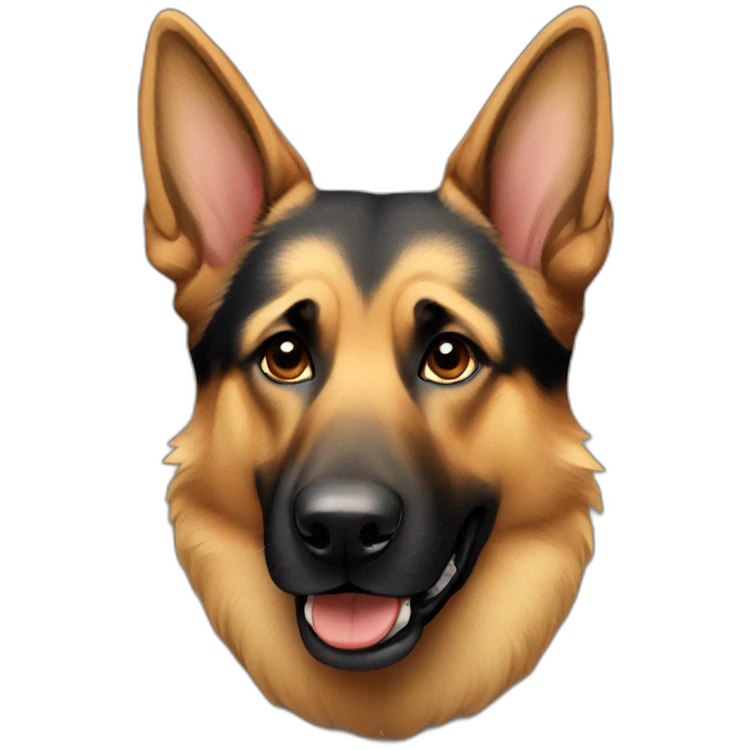 german shepherd emoji