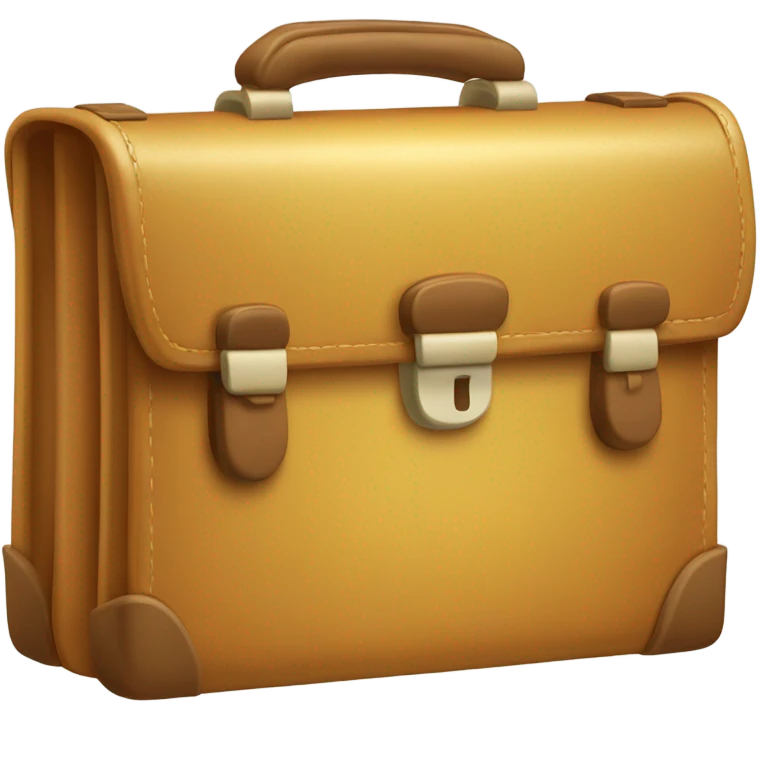 A briefcase in honey emoji