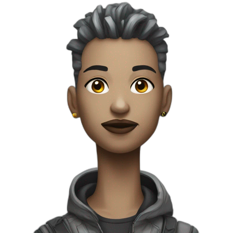 força cyberpunk emoji