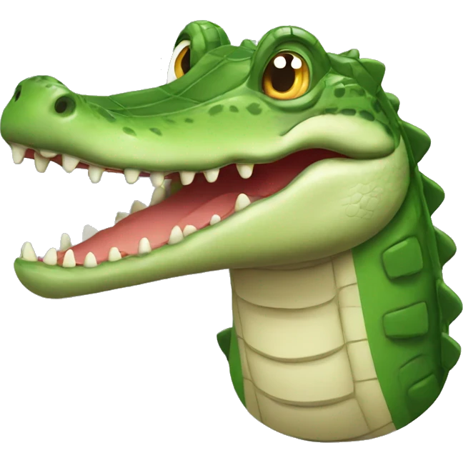 Un crocodile Suisse emoji