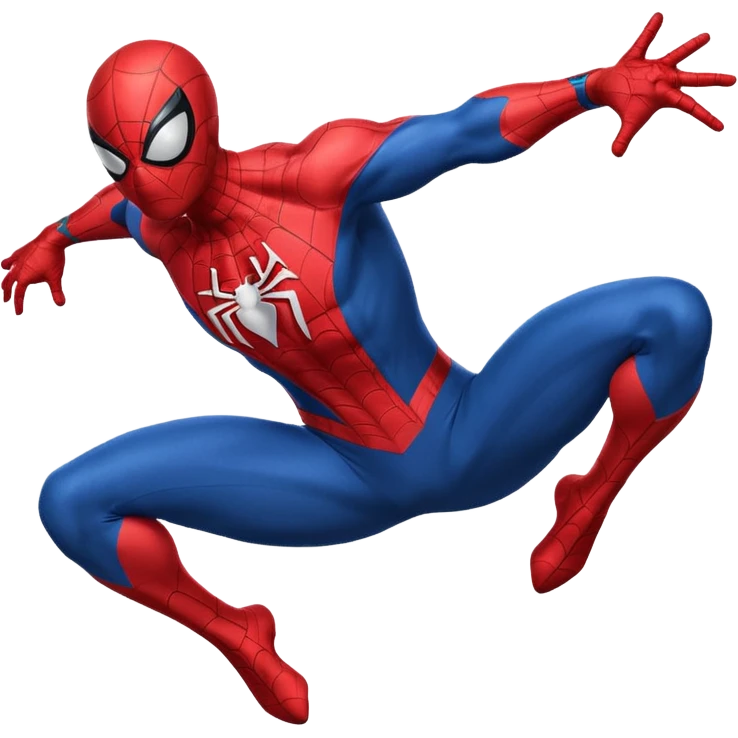 spiderman web slinging emoji