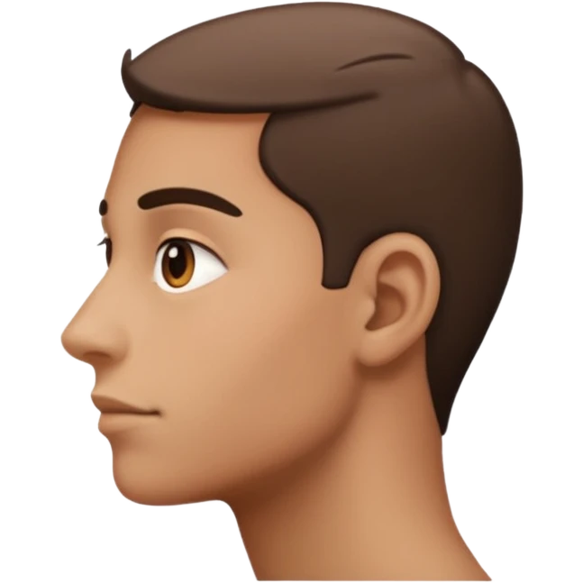 someone looking from the side emoji