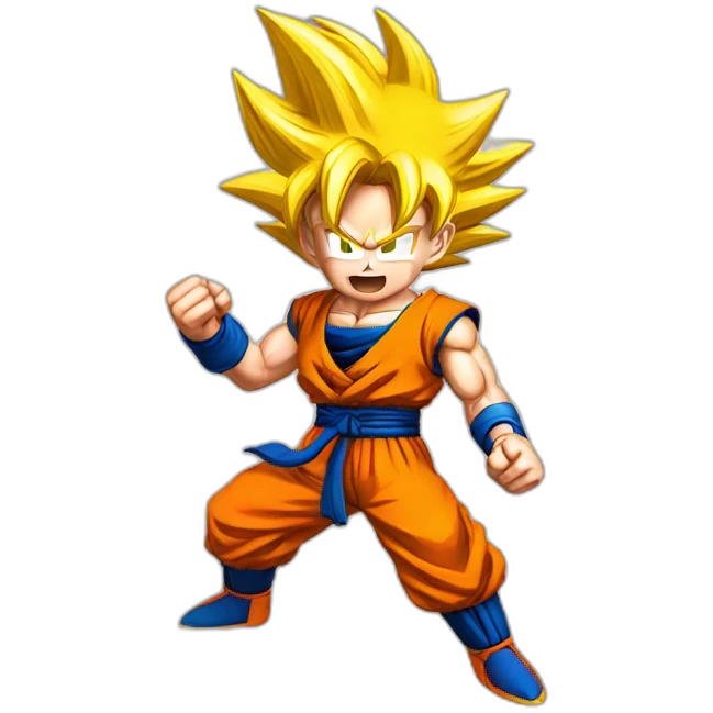 Goku super saiyan emoji
