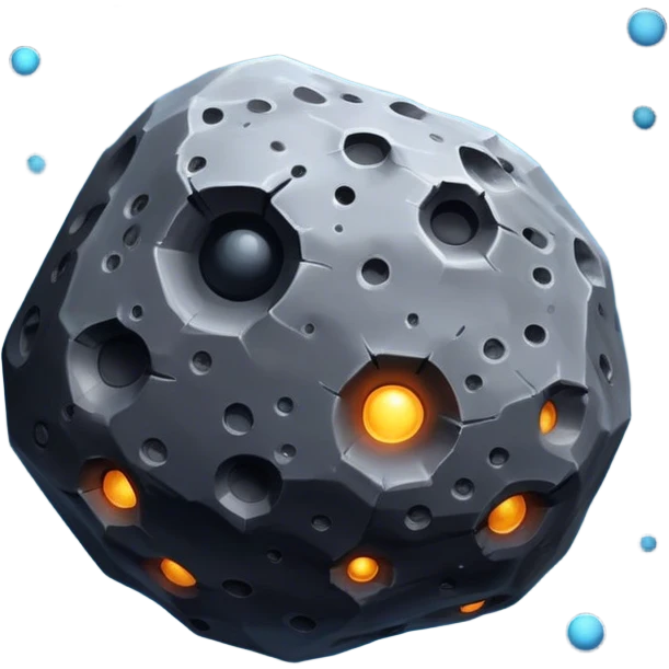 space asteroid emoji