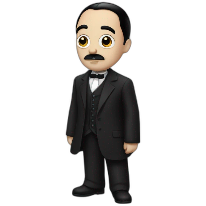 Mercredi addams emoji