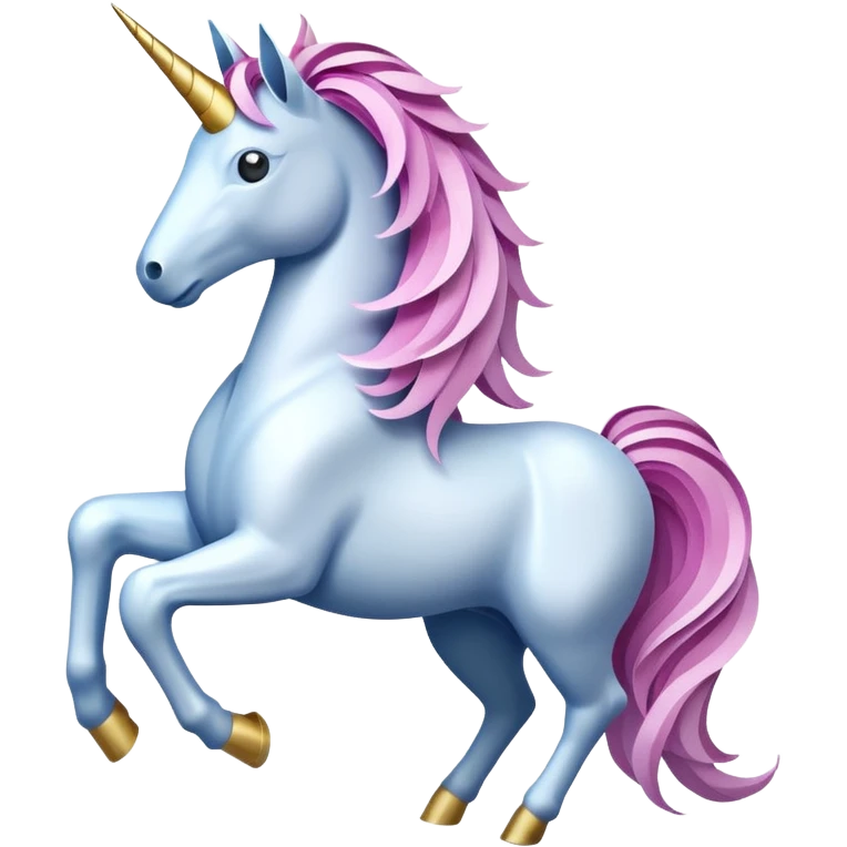 единорог из купюр, no background emoji