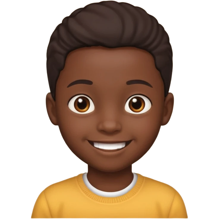 black child emoji