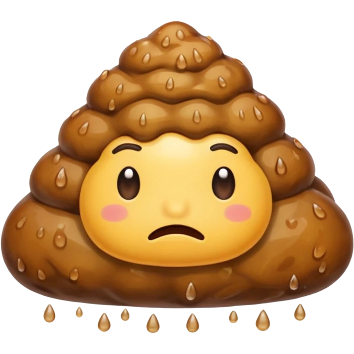 Wet fart emoji