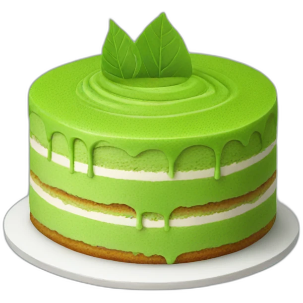matcha cake emoji