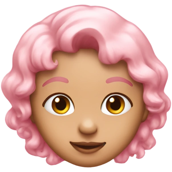 Baby pink heart emoji