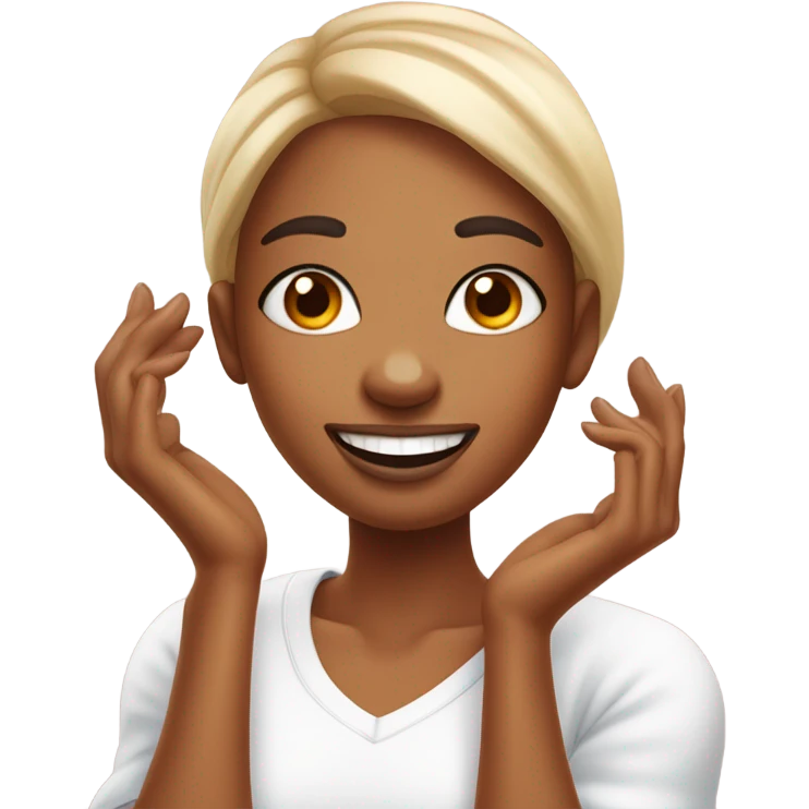 Hyperpigmentation meme emoji