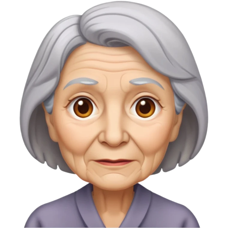 old woman emoji