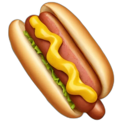 Hotdog emoji