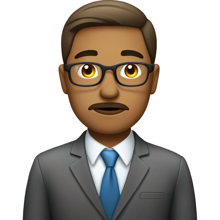 tired sales worker emoji
